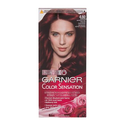 Garnier Color Sensation permanentní barva na vlasy 40 ml odstín 4,60 Intense Dark Red pro ženy