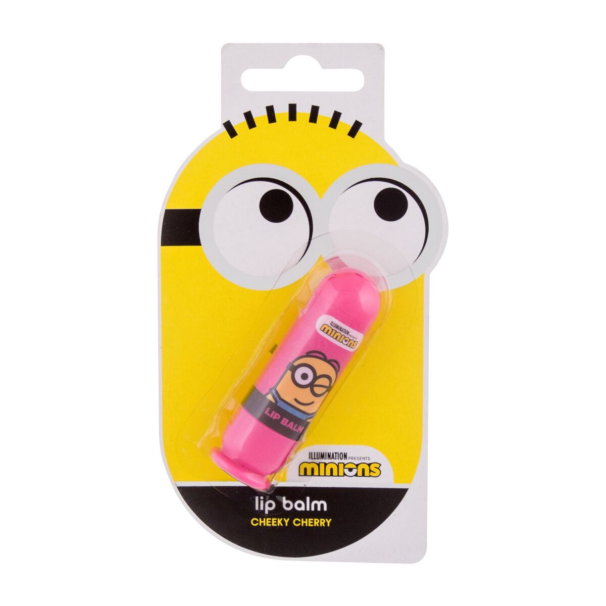 Minions Lip Balm balzám na rty s třešňovou vůní 4,5 g odstín Cheeky Cherry