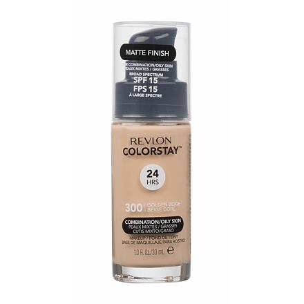 Revlon Colorstay Combination Oily Skin SPF15 make-up pro smíšenou až mastnou pleť 30 ml odstín 300 Golden Beige