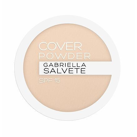 Gabriella Salvete Cover Powder SPF15 kompaktní pudr s vysoce krycím efektem 9 g odstín 01 Ivory