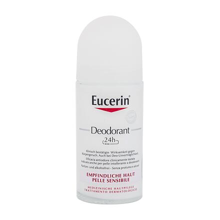 Eucerin Deodorant 24h Sensitive Skin deodorant bez parfemace pro citlivou pokožku 50 ml pro ženy