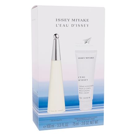 Issey Miyake L´Eau D´Issey : EDT 100 ml + tělový krém 75 ml pro ženy