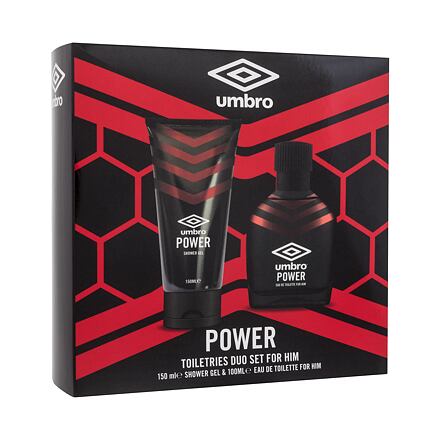 UMBRO Power : EDT 100 ml + sprchový gel 150 ml pro muže
