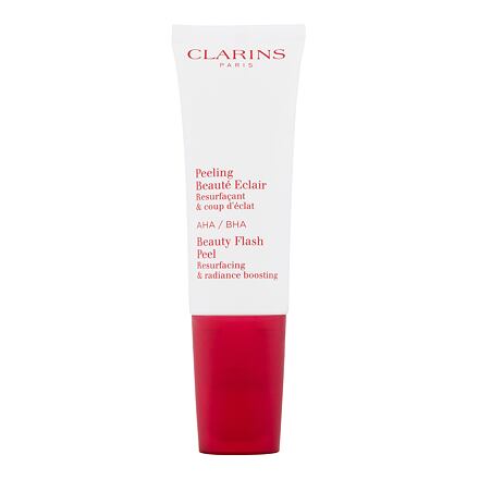Clarins Beauty Flash Peel bezoplachový pleťový peeling 50 ml pro ženy