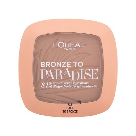L'Oréal Paris Bronze To Paradise bronzující pudr 9 g odstín 03 Back To Bronze