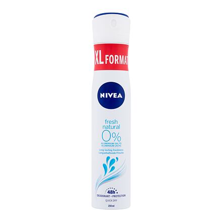 Nivea Fresh Natural 48h deospray bez obsahu hliníku 200 ml pro ženy