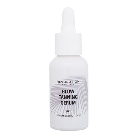 Makeup Revolution London Glow Tanning Serum SPF30 ochranné opalovací sérum na obličej 30 ml pro ženy