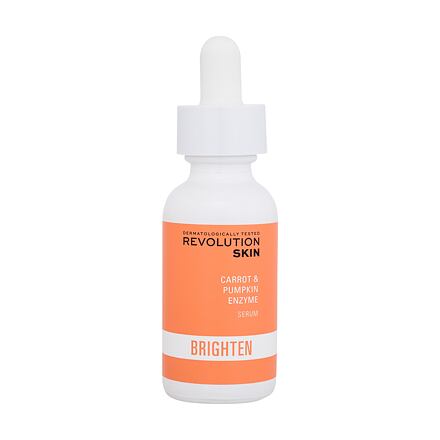 Revolution Skincare Brighten Carrot & Pumpkin Enzyme Serum vyživující a rozjasňující pleťové sérum 30 ml pro ženy
