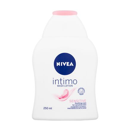Nivea Intimo Intimate Wash Lotion Sensitive sprchová emulze pro intimní hygienu 250 ml pro ženy