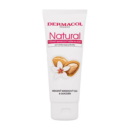 Dermacol Natural Almond výživný mandlový krém na ruce 100 ml pro ženy
