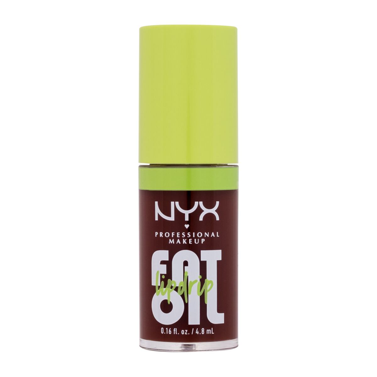 NYX Professional Makeup Fat Oil Lip Drip olej na rty 4.8 ml odstín hnědá