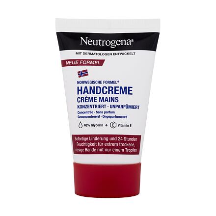 Neutrogena Norwegian Formula Hand Cream Unscented krém na suché a popraskané ruce bez parfemace 50 ml unisex