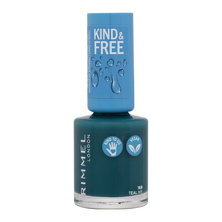 Rimmel London Kind & Free lak na nehty 8 ml odstín 168 Teal Ivy