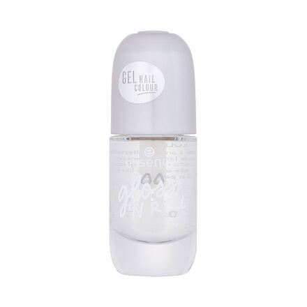 Essence Gel Nail Colour rychleschnoucí lak na nehty s lesklým efektem 8 ml odstín 01 Gloss ´N Roll
