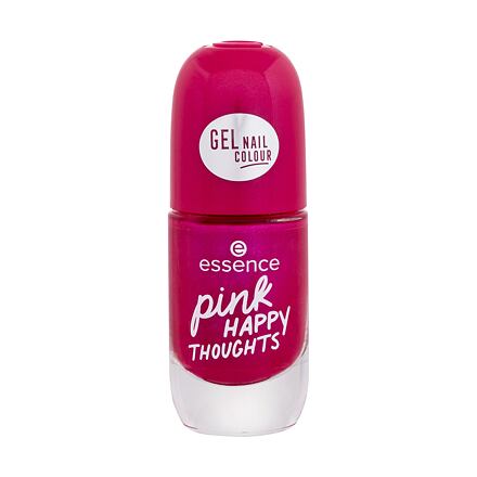 Essence Gel Nail Colour rychleschnoucí lak na nehty s lesklým efektem 8 ml odstín 15 Pink Happy Thoughts