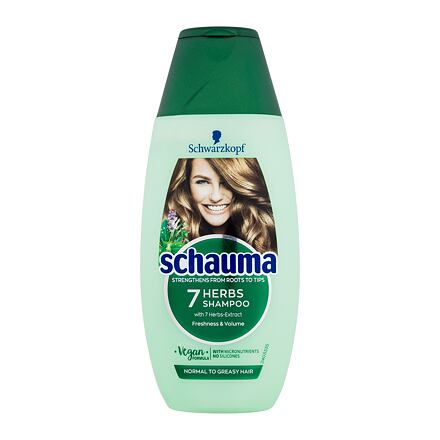 Schwarzkopf Schauma 7 Herbs Freshness Shampoo osvěžující šampon s bylinkami 250 ml pro ženy
