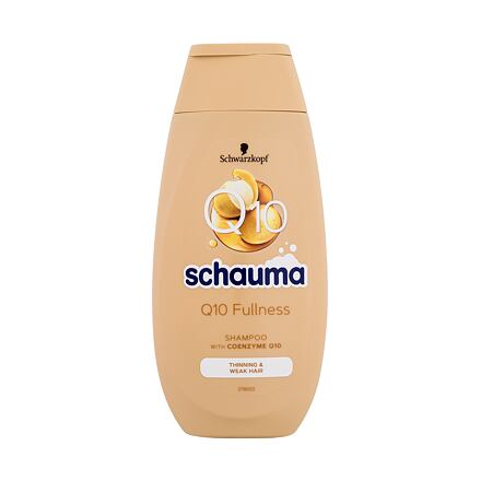 Schwarzkopf Schauma Q10 Fullness Shampoo posilující šampon pro oslabené a jemné vlasy 250 ml pro ženy