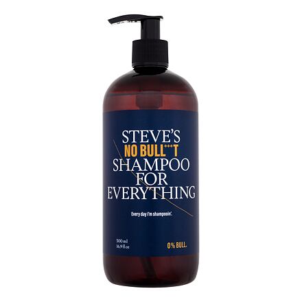 Steve´s No Bull*t Shampoo For Everything šampon na vlasy a vousy 500 ml pro muže