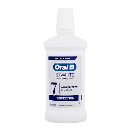 Oral-B 3D White Luxe ústní voda s bělicím účinkem 500 ml
