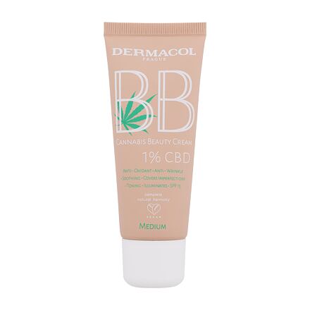 Dermacol BB Cream Cannabis Beauty Cream SPF15 bb krém 30 ml odstín 2 Medium