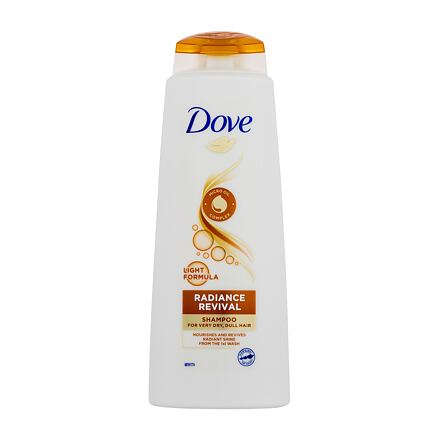 Dove Radiance Revival šampon pro obnovu lesku suchých vlasů 400 ml pro ženy