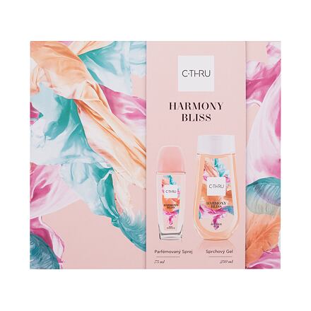 C-THRU Harmony Bliss : tělový sprej 75 ml + sprchový gel 250 ml pro ženy