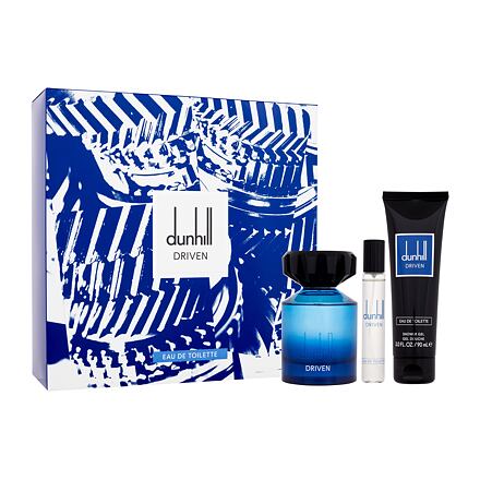 Dunhill Driven : EDT 100 ml + sprchový gel 90 ml + EDT 15 ml pro muže