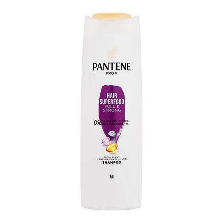 Pantene Superfood Full & Strong Shampoo posilující šampon na vlasy 400 ml pro ženy