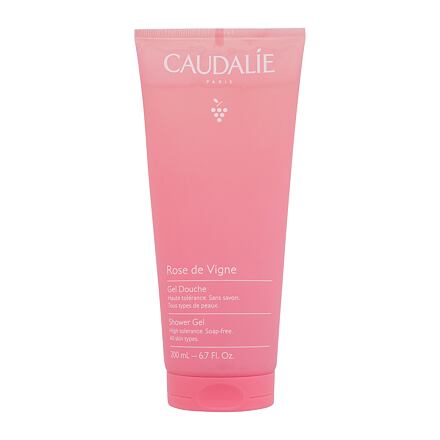 Caudalie Rose De Vigne jemný sprchový gel s vůní růží 200 ml pro ženy