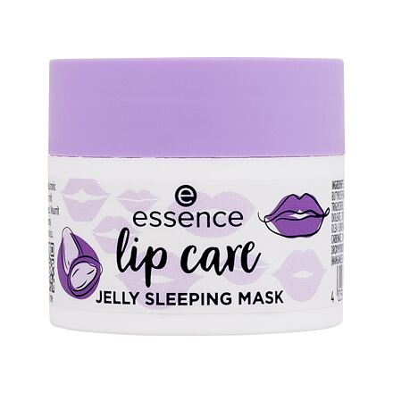 Essence Lip Care Jelly Sleeping Mask hydratační a vyživující noční maska na rty 8 g