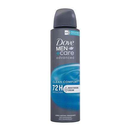 Dove Men + Care Advanced Clean Comfort 72h deospray antiperspirant 150 ml pro muže