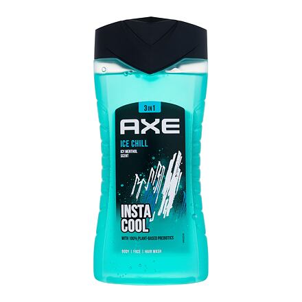 Axe Ice Chill 3in1 sprchový gel s vůní citronu a máty 250 ml pro muže