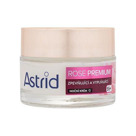 Astrid Rose Premium Firming & Replumping Night Cream zpevňující a vyplňující noční pleťový krém 50 ml pro ženy