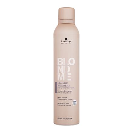 Schwarzkopf Professional Blond Me Blonde Wonders Dry Shampoo Foam suchý pěnový šampon pro blond vlasy 300 ml pro ženy