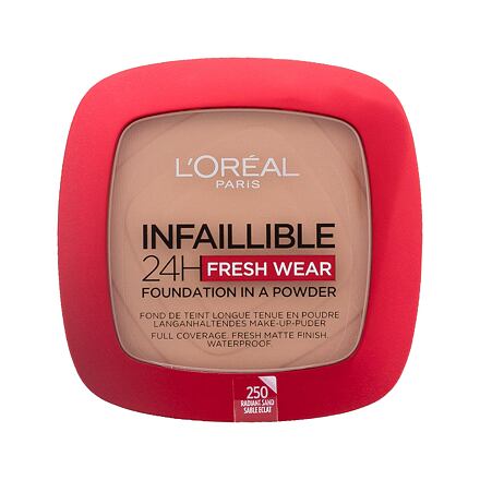 L'Oréal Paris Infaillible 24H Fresh Wear Foundation In A Powder dlouhotrvající pudrový make-up 9 g odstín 250 Radiant Sand