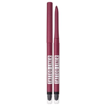 Maybelline Tattoo Liner Automatic Gel Pencil voděodolná tužka na oči 0.73 g odstín 050 Burgundy Break