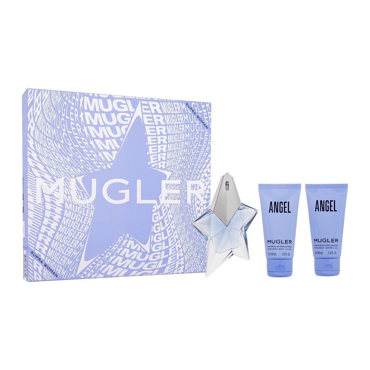 Mugler Angel SET3 dárková sada parfémovaná voda 25 ml + tělové mléko 50 ml + sprchový gel 50 ml pre ženy