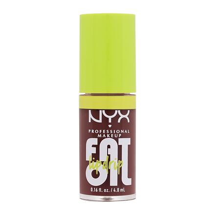 NYX Professional Makeup Fat Oil Lip Drip olej na rty 4.8 ml odstín červená