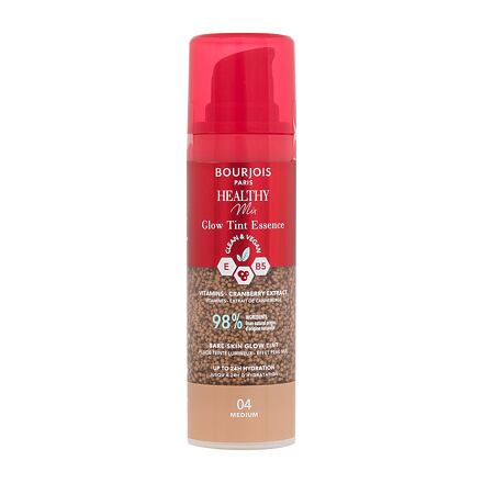 BOURJOIS Paris Healthy Mix Clean & Vegan Glow Tint Essence hydratační a tónující esence 30 ml 04 Medium