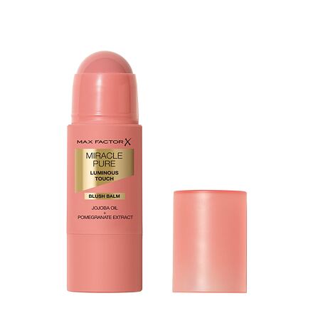 Max Factor Miracle Pure Luminous Touch Blush Balm krémová tvářenka v tyčince 6 g 6 g odstín 30 blushing petal