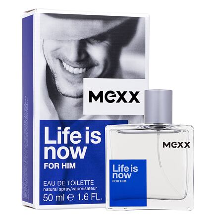 Mexx Life Is Now For Him 50 ml toaletní voda pro muže
