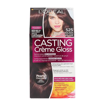 L'Oréal Paris Casting Creme Gloss barva na vlasy 48 ml odstín 525 Cherry Chocolate pro ženy