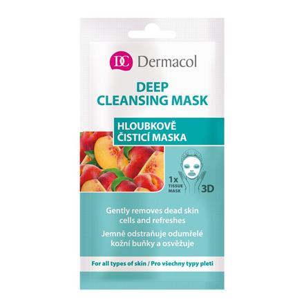 Dermacol Deep Cleansing Mask pleťová maska pro všechny typy pleti 15 ml pro ženy