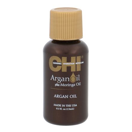 Farouk Systems CHI Argan Oil Plus Moringa Oil olej na vlasy na poškozené vlasy 15 ml pro ženy