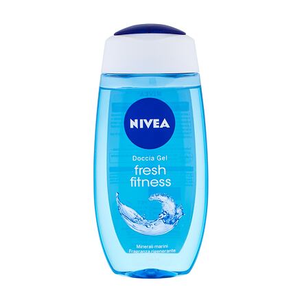Nivea Fresh Fitness osvěžující sprchový gel 250 ml pro ženy