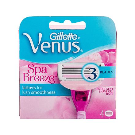 Gillette Venus ComfortGlide Spa Breeze náhradní břit 4 ks pro ženy