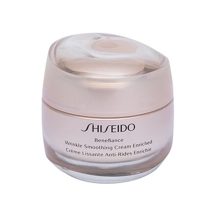 Shiseido Benefiance Wrinkle Smoothing Cream Enriched denní a noční krém proti vráskám 50 ml pro ženy