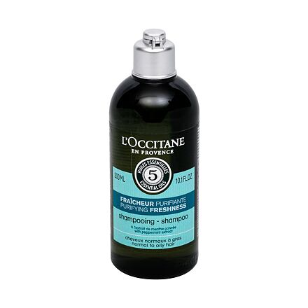 L'Occitane Aromachology Purifying Freshness osvěžující šampon 300 ml pro ženy