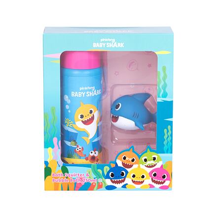 Pinkfong Baby Shark Bubble Bath Kit : pěna do koupele 250 ml + hračka do koupele 1 ks pro děti