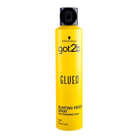 Schwarzkopf Got2b Glued Blasting Freeze Spray lak na vlasy s extrémní fixací 300 ml unisex